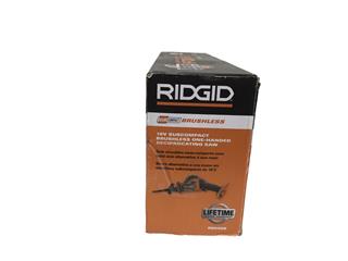 RIDGID R8648 18V SubCompact Brushless One Hand Reciprocating Saw - Tool Only